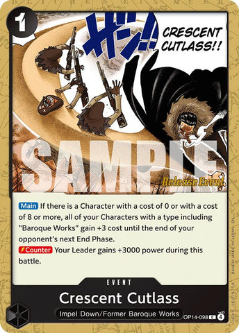 Cimitarra Creciente [Cartas del Evento Las Siete del Mar Celeste]