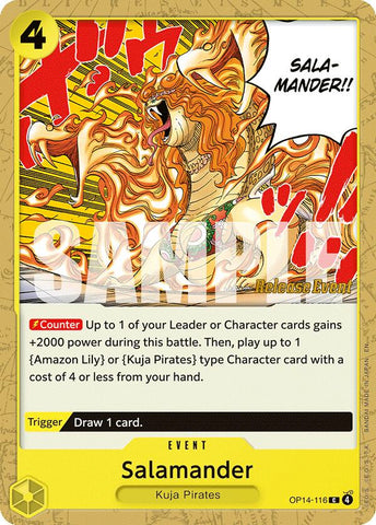 Salamandre [Les Sept Cartes d'Événement de la Mer Azur]