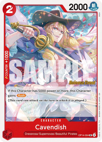 Cavendish [Siete cartas de evento de lanzamiento del Mar Azure]