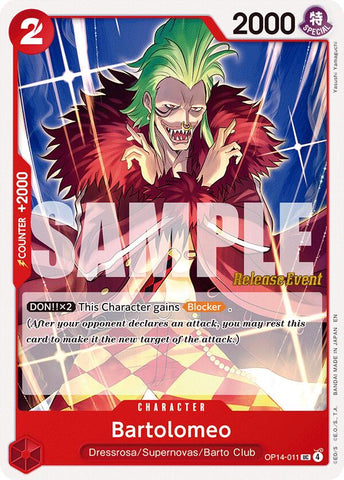 Bartolomeo [Siete cartas de evento del mar azul]