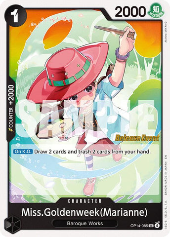 Miss Goldenweek (Marianne) [Cartas del evento de lanzamiento de "Los siete del mar de Azur"]