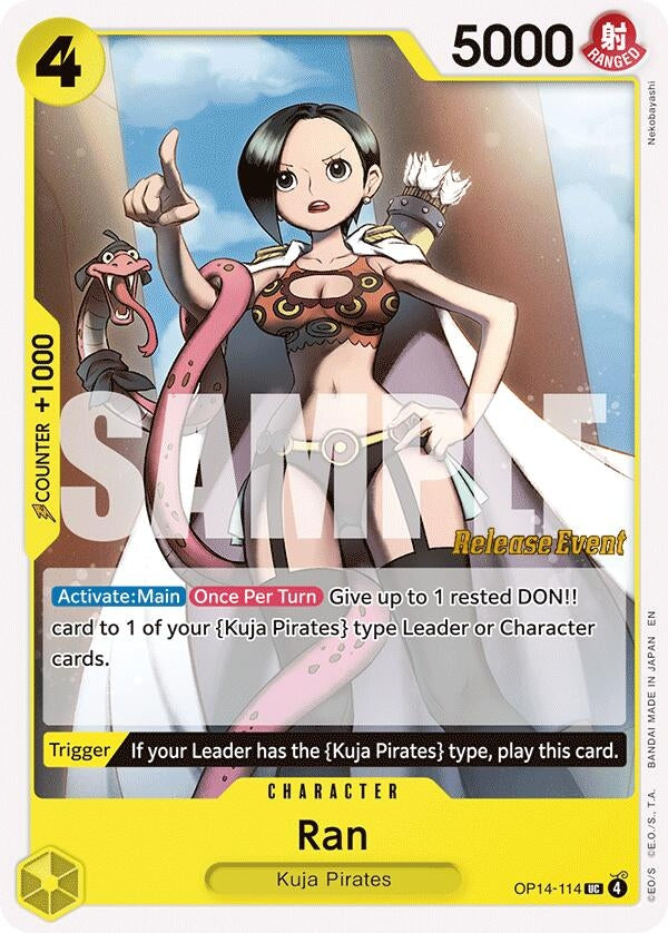 Image for Ran (OP14-114) (OP14 RE) - One Piece Card Game