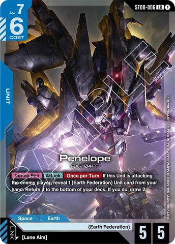 Image for Penelope (LR) (ST08-006) (ST08) - Gundam Card Game
