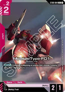 Image for Messer Type-F01 (C+) (ST08-004) (ST08) - Gundam Card Game