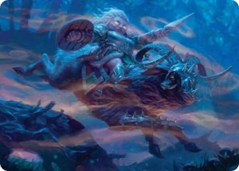 Carta de arte de Explorador de Cerdas [Serie de arte de Lorwyn eclipsado]