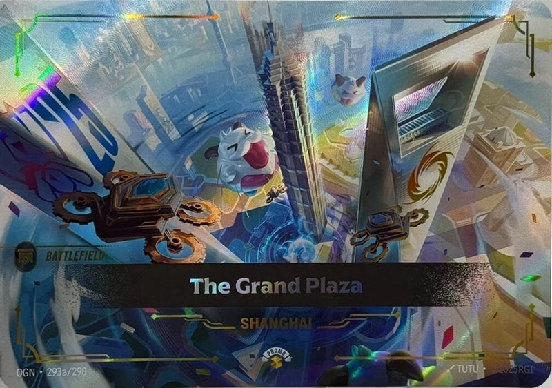 Image for The Grand Plaza (293a/298) (PR) - Riftbound: League of Legends Trading Card Game