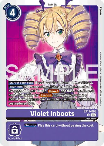 Violet Inboots [EX11-068] [Amanecer del Liberador]