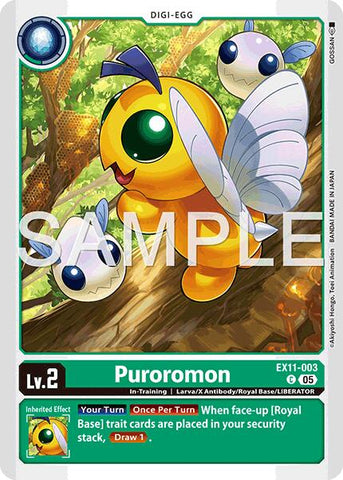Puroromon [EX11-003] [Amanecer del Liberador]