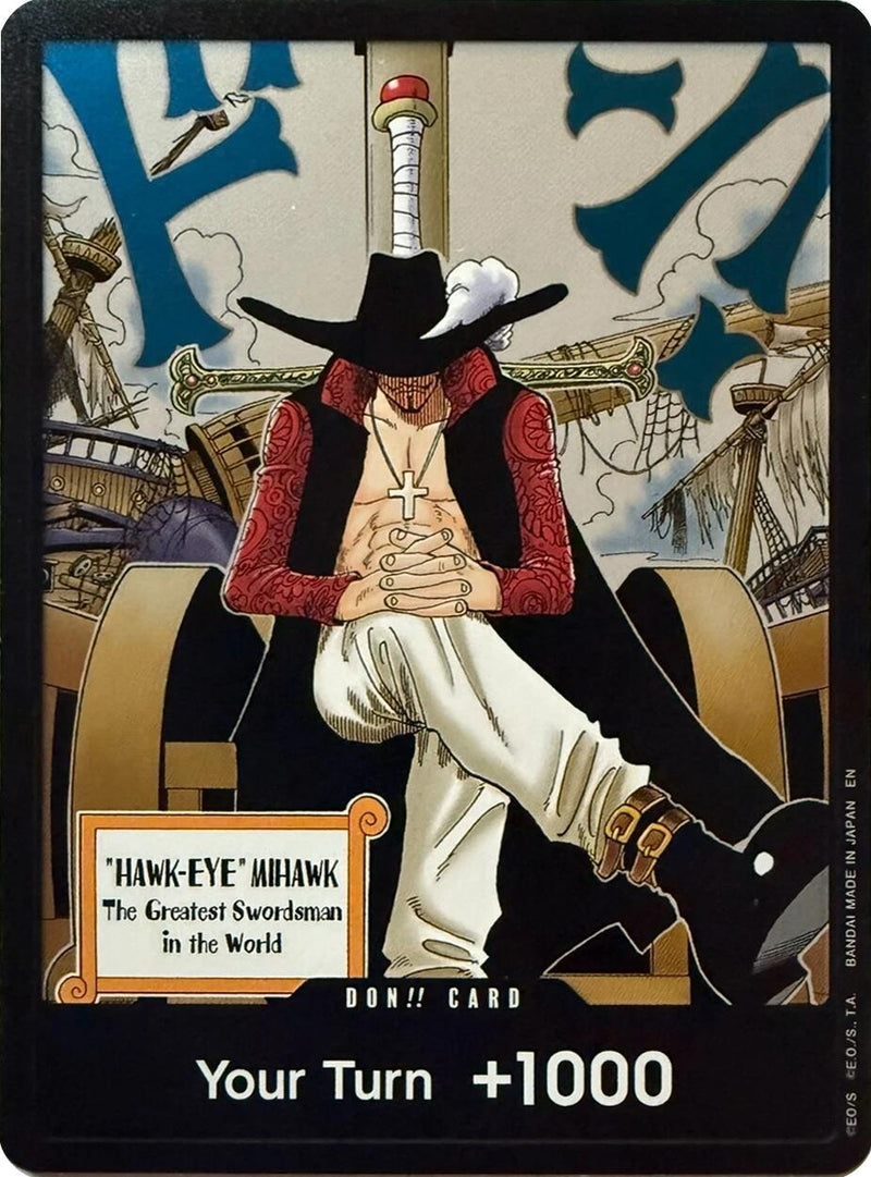 ¡¡DON!! Carta (Dracule Mihawk) [Los Siete del Mar Celeste]