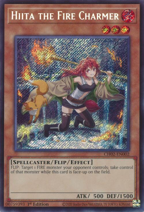 Hiita l'Enchanteresse du Feu [CH02-FR002] Secrète Rare