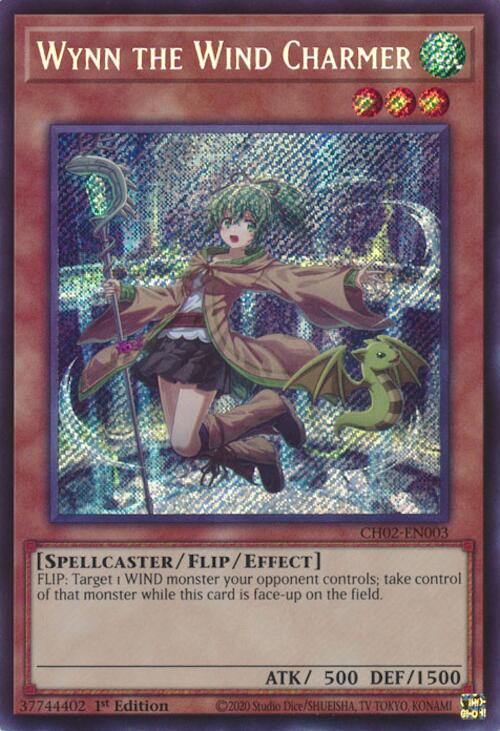 Wynn la Encantadora del Viento [CH02-EN003] Secreta Rara
