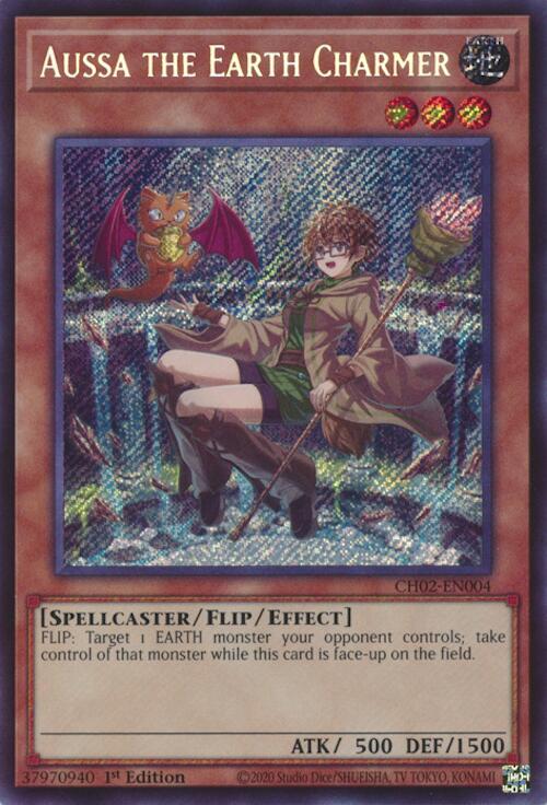 Aussa l'Enchanteresse de la Terre [CH02-FR004] Secret Rare