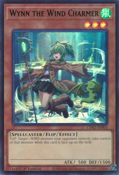 Wynn la Encantadora del Viento (Ultra Rara) [CH02-EN003] Ultra Rara