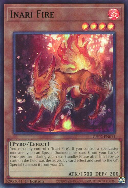 Inari Fuego [CH02-EN014] Ultra Rara