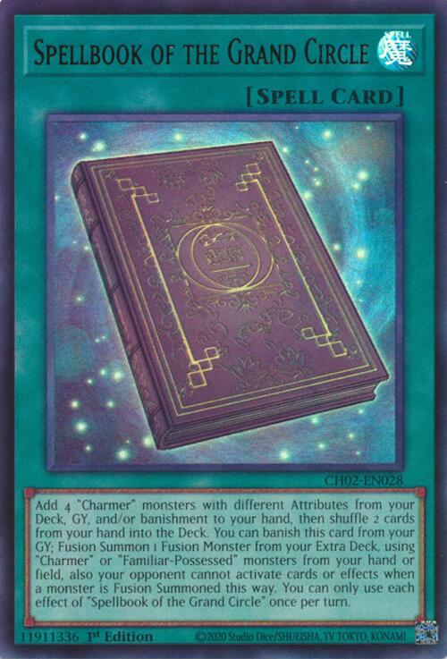 Libro de Hechizos del Gran Círculo (Ultra Rara) [CH02-EN028] Ultra Rara