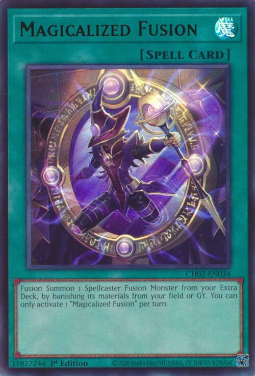 Fusión Magilizada [CH02-EN034] Ultra Rara