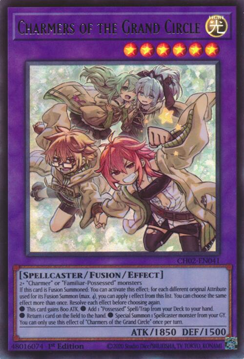 Encantadores del Gran Círculo (Ultra Rara) [CH02-EN041] Ultra Rara