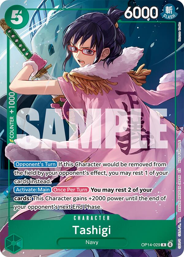 Tashigi (Paquete Dash) [Los Siete del Mar Azul]