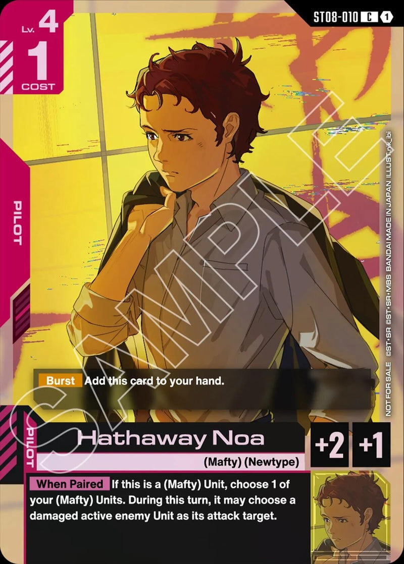 Image for Hathaway Noa (ST08 Release Event) (ST08-010) (GCG-PR) - Gundam Card Game