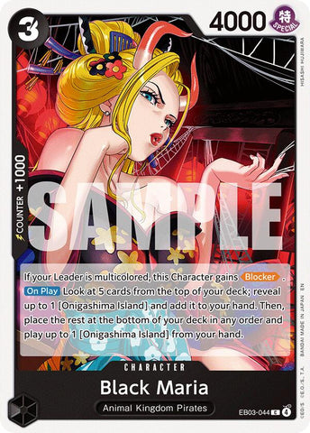 Black Maria [Extra Booster : Édition One Piece Heroines]