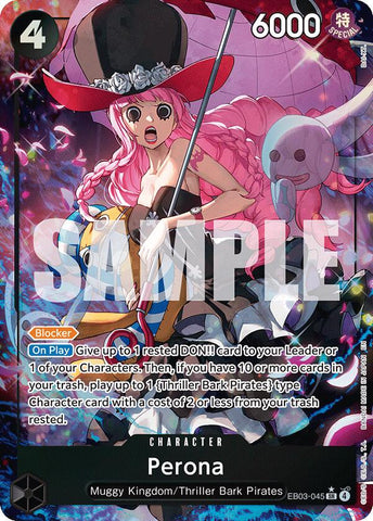 Perona (Art alternatif) [Extra Booster : One Piece Heroines Edition]
