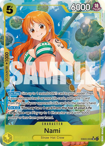 Nami (Arte Alternativo) [Booster Adicional: Edición Heroínas de One Piece]