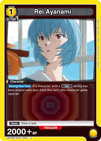 Image for Rei Ayanami (003) (UE15BT/EVA-1-003) (UE15BT) - Union Arena