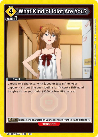 Image for What Kind of Idiot Are You? (UE15BT/EVA-1-020) (UE15BT) - Union Arena