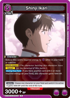 Image for Shinji Ikari (031) (UE15BT/EVA-1-031) (UE15BT) - Union Arena