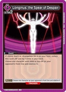Image for Longinus, the Spear of Despair (UE15BT/EVA-1-065) (UE15BT) - Union Arena