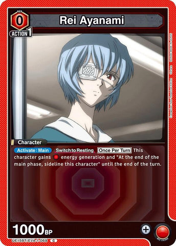 Image for Rei Ayanami (069) (UE15BT/EVA-1-069) (UE15BT) - Union Arena