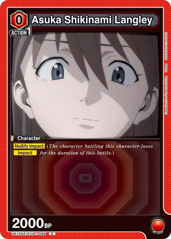 Image for Asuka Shikinami Langley (086) (UE15BT/EVA-1-086) (UE15BT) - Union Arena