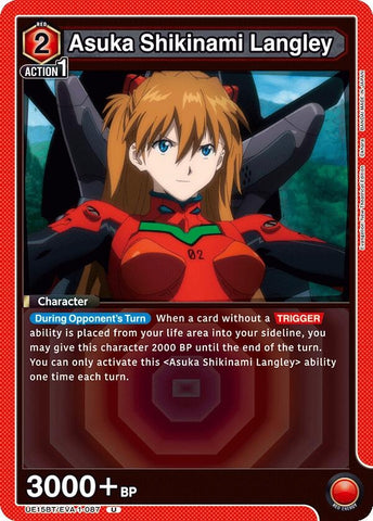 Image for Asuka Shikinami Langley (087) (UE15BT/EVA-1-087) (UE15BT) - Union Arena
