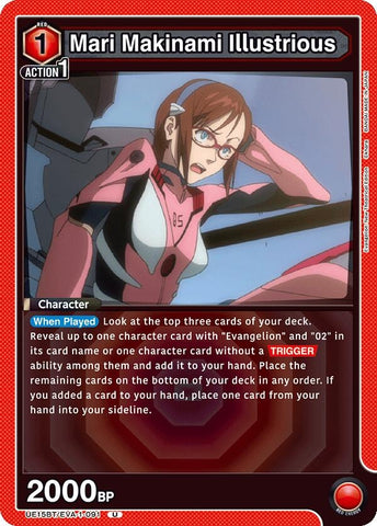 Image for Mari Makinami Illustrious (091) (UE15BT/EVA-1-091) (UE15BT) - Union Arena