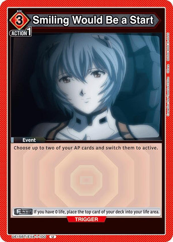 Image for Smiling Would Be a Start (UE15BT/EVA-1-100) (UE15BT) - Union Arena