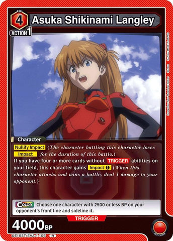 Image for Asuka Shikinami Langley (106) (UE15ST/EVA-1-106) (UE15ST) - Union Arena