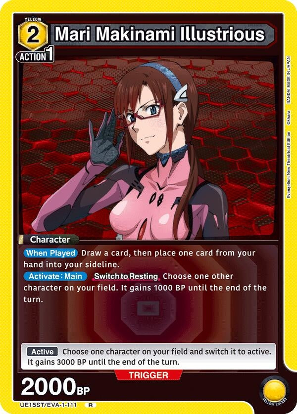 Image for Mari Makinami Illustrious (UE15ST/EVA-1-111) (UE15ST) - Union Arena
