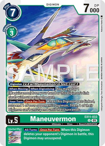 Maneuvermon [EX11-033] [Amanecer del Liberador]