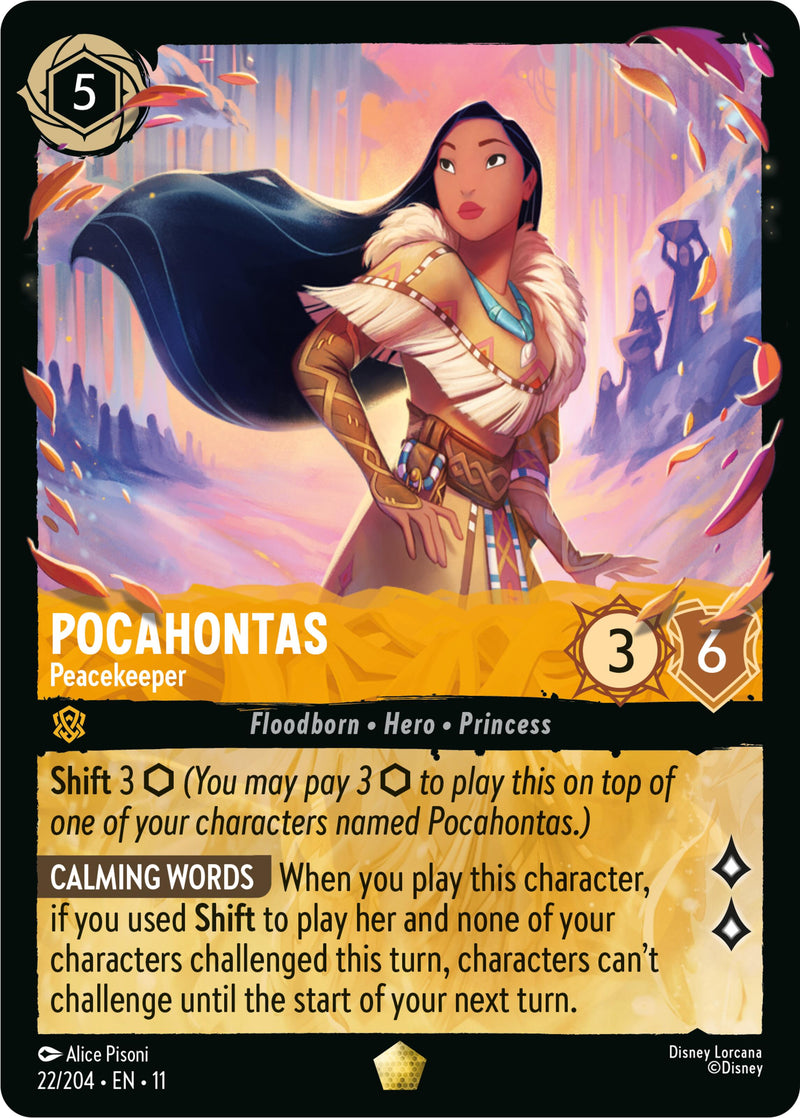 Pocahontas - Pacificatrice (22/204) [Hiverceleste]