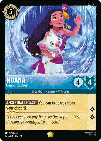 Moana - Exploradora Curiosa (155/204) [Winterspell]