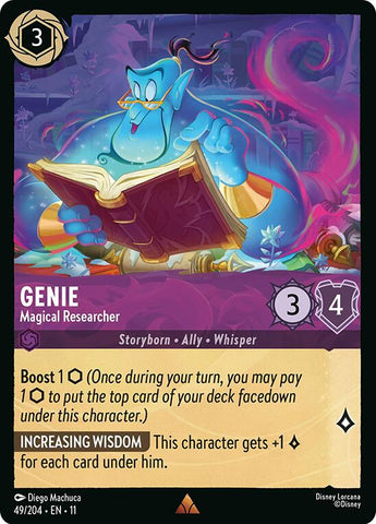 Genie - Magical Researcher (49/204) [Winterspell]