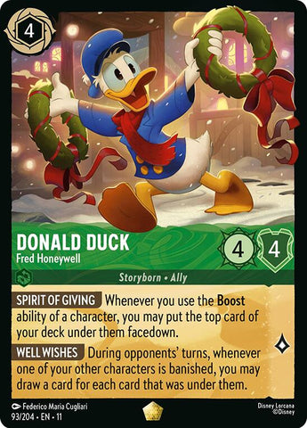 Pato Donald - Fred Honeywell (93/204) [Hechizo de invierno]