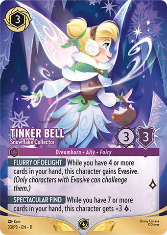 Campanilla - Coleccionista de copos de nieve (Participante del Campeonato de la Tienda) (33) [Cartas promocionales]
