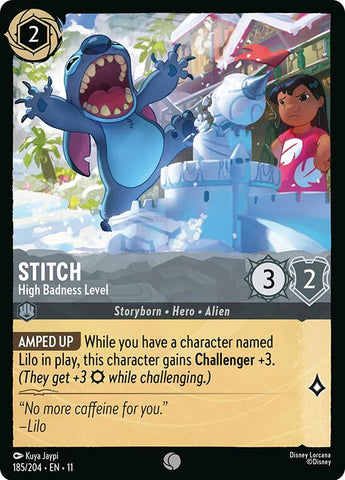 Stitch - Nivel de Malignidad Alto (185/204) [Winterspell]