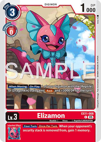 Elizamon [EX11-008] [Amanecer del Libertador]