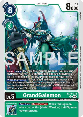 GrandGalemon [EX11-032] [Amanecer del Libertador]
