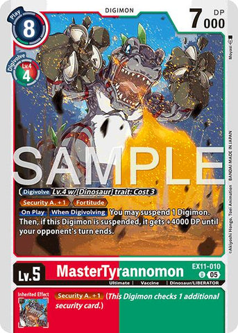 MasterTyrannomon [EX11-010] [Amanecer del Libertador]