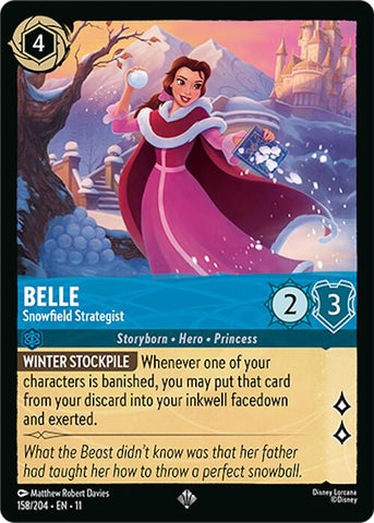 Belle - estratega del campo de nieve (158/204) [Invierno mágico]
