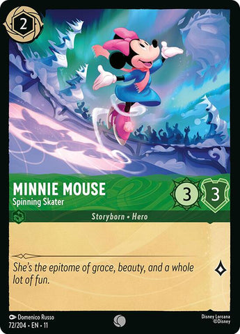 Minnie Mouse - Patineuse tournante (72/204) [Winterspell]