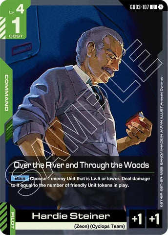 Image for Over the River and Through the Woods (GD03-107) (GD03) - Gundam Card Game